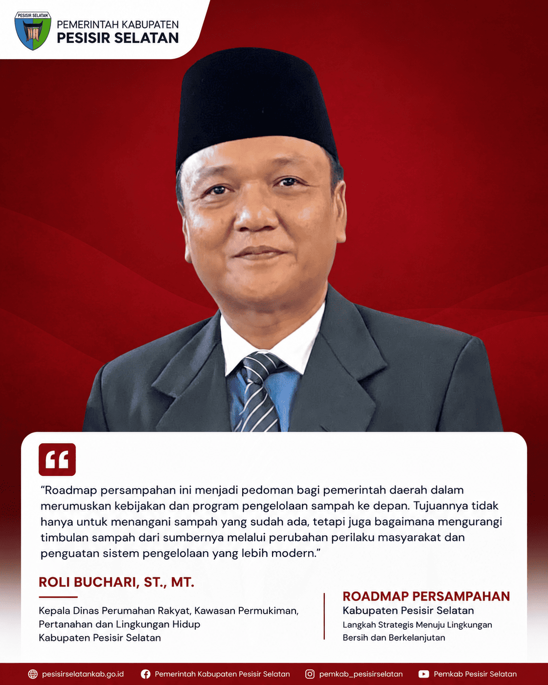 Roadmap Persampahan Kabupaten Pesisir Selatan: Langkah Strategis Menuju Lingkungan Bersih dan Berkelanjutan